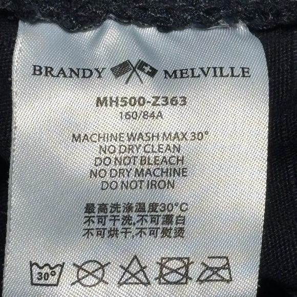 Brandy Melville Pants Sz XS-S Cargo Utility Parachute Wide Leg Y2K 200s Revival - Picture 5 of 15